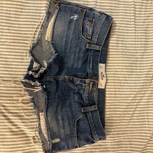 Hollister Blue Denim Shorts